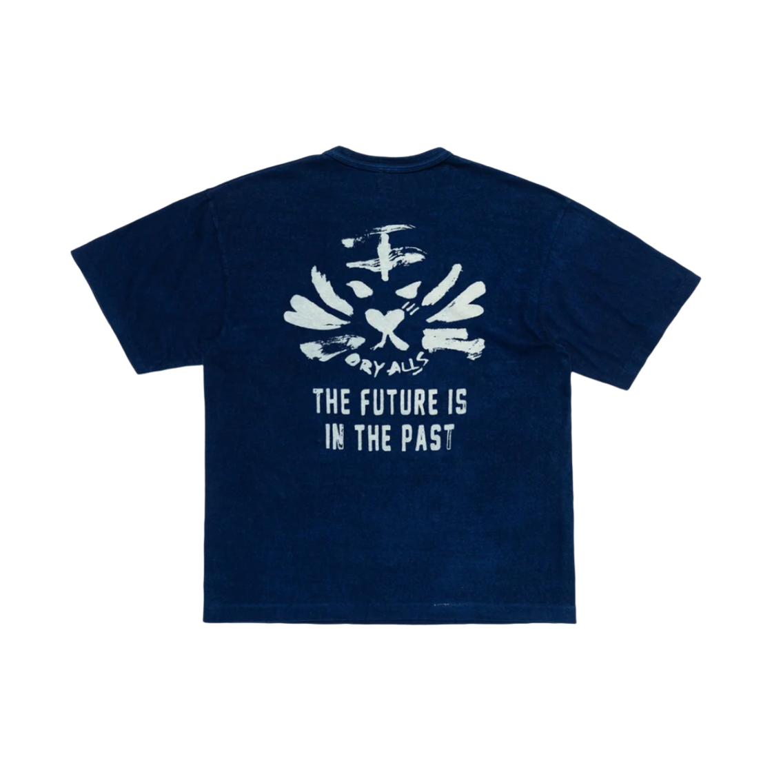 휴먼 메이드 인디고 다이드 티셔츠 #1 인디고