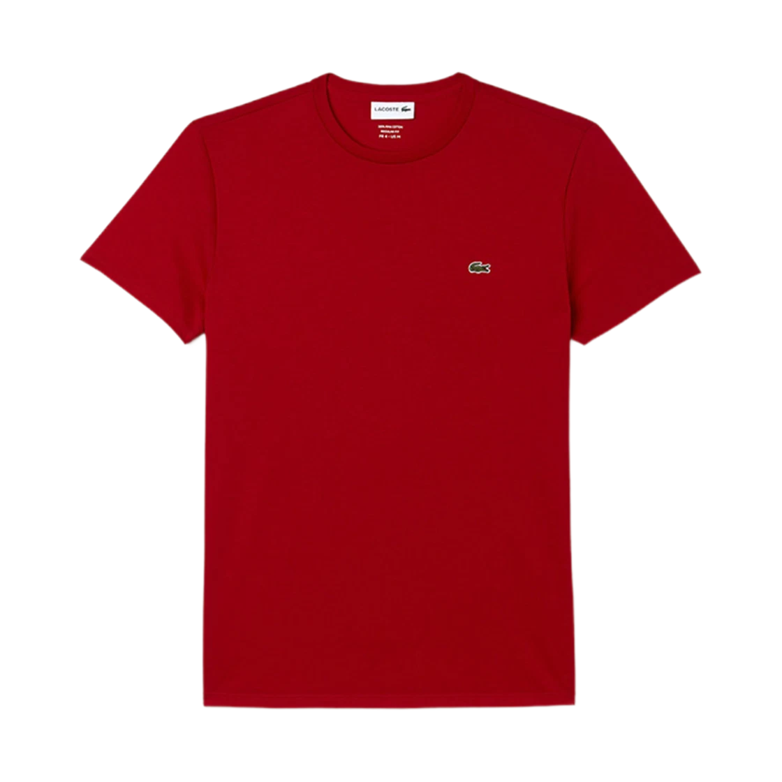 라코스테 코튼 피마 티셔츠 레드 | LACOSTE | KREAM Lacoste Cotton Pima T-Shirt Red