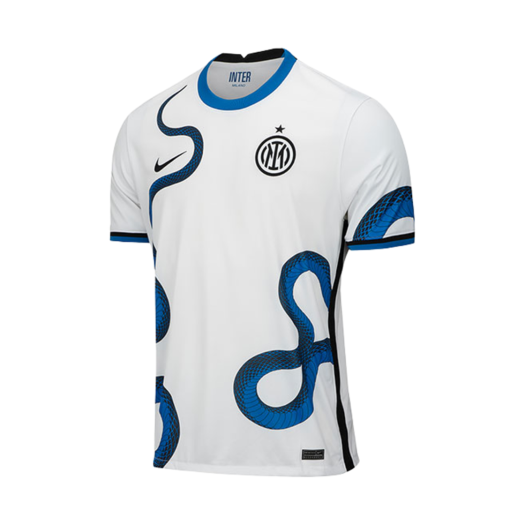Nike Inter Milan 2021/22 Stadium Away Dri-Fit Jersey White (Non Marking & Non Sponser Ver.)