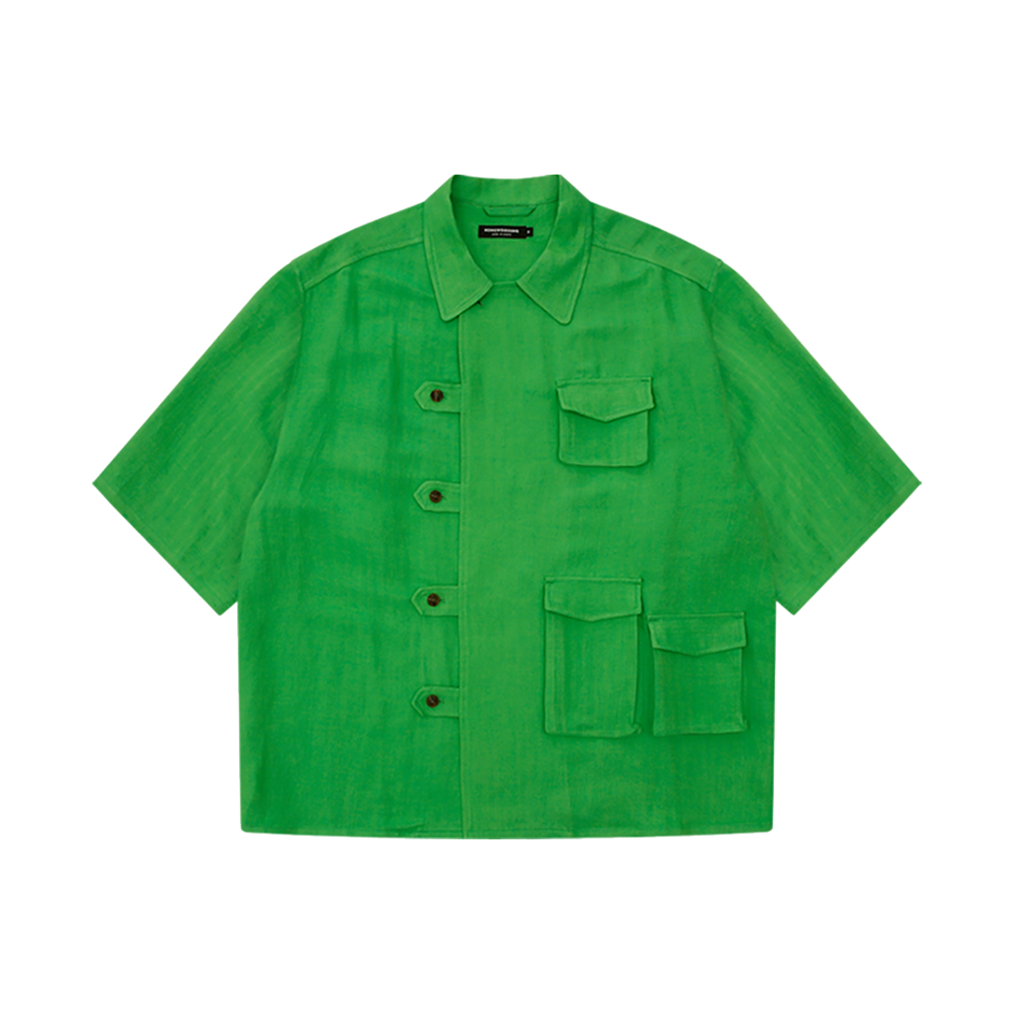 SS24SSH022GN Hongwoosung Uniform Shirts Green