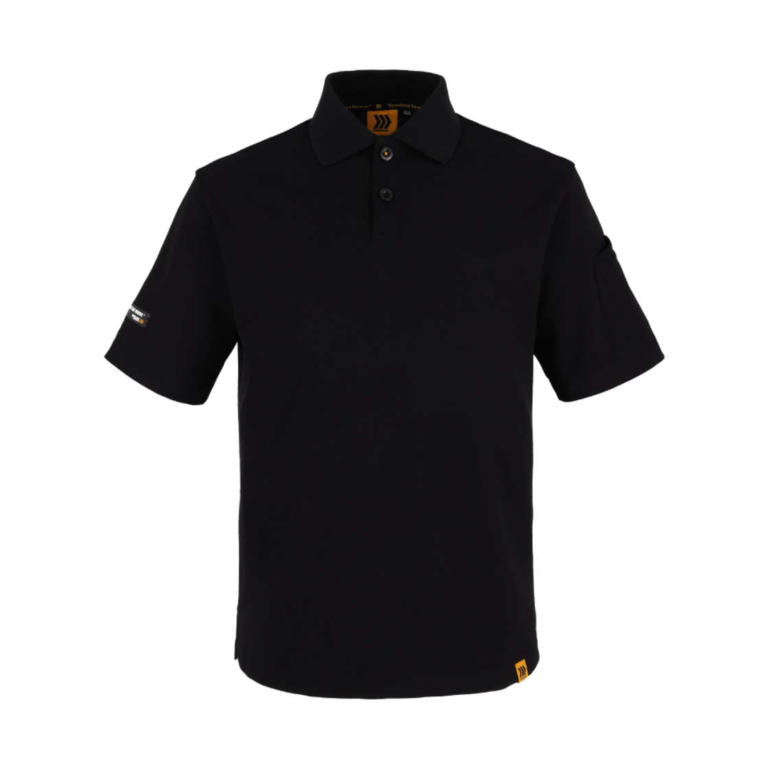 윌비 랩 베이직 폴로 티셔츠 블랙(WILLBE LAB Basic Polo T-Shirt Black) - 1