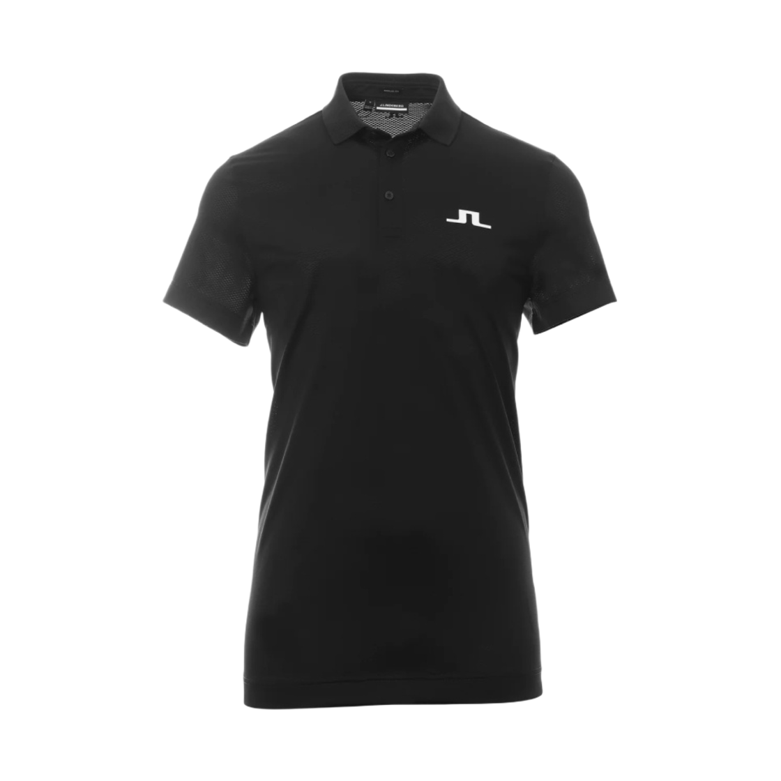 GMJT08838-9999 J.Lindeberg Bridge Regular Fit Polo Black