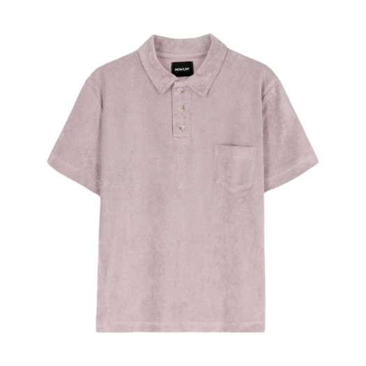 - Howlin Mr Fantasy Collar T-Shirt Cloud Pink