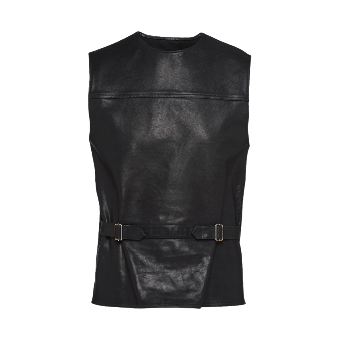 프라다 레더 탑 블랙(Prada Leather Top Black) - 1