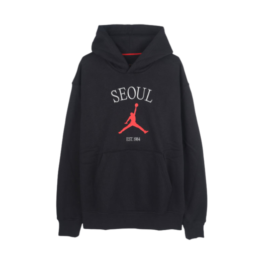 Jordan Seoul City Pullover Hoodie Black