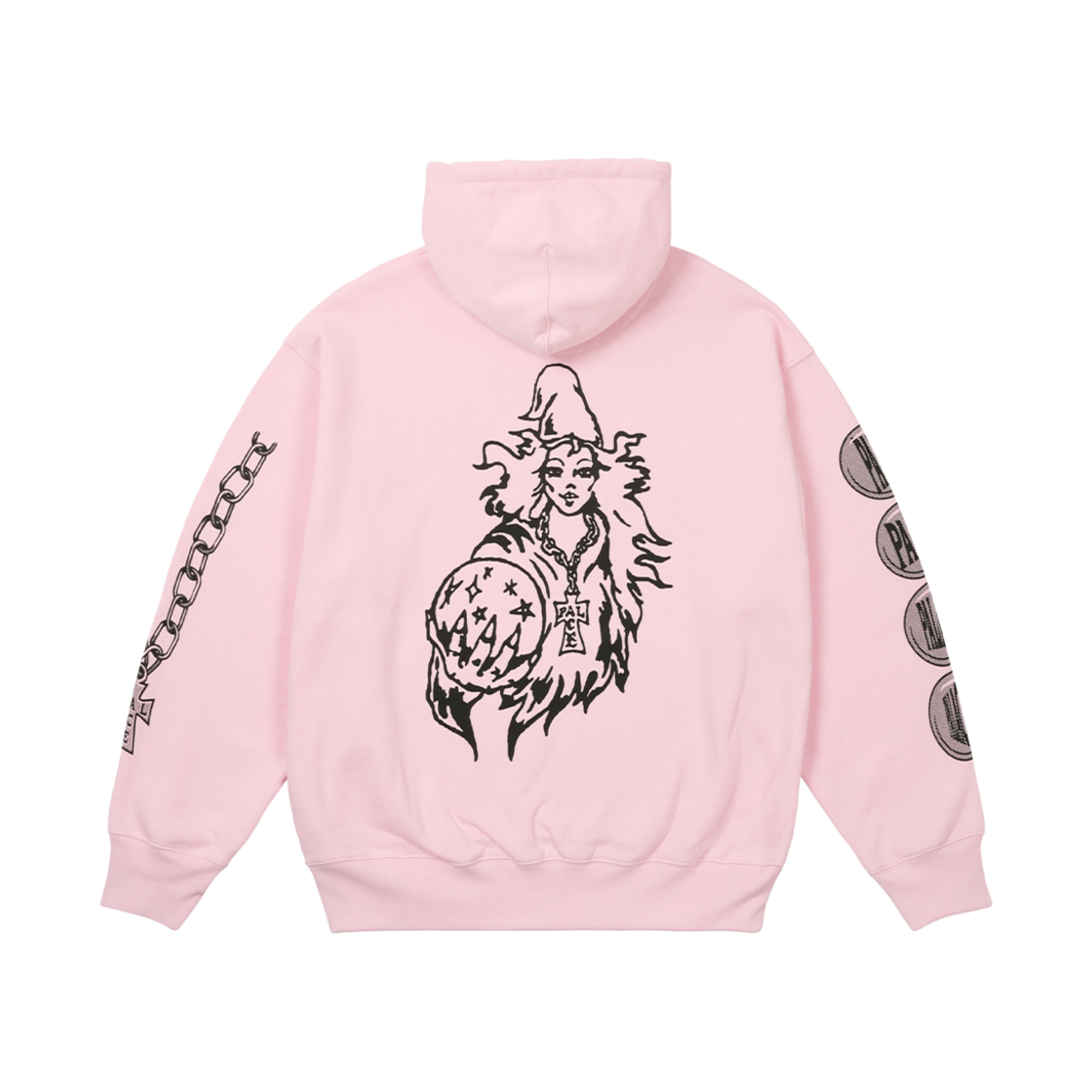 - Palace Wizard Sleeves Hood Lush Flush - 25SS