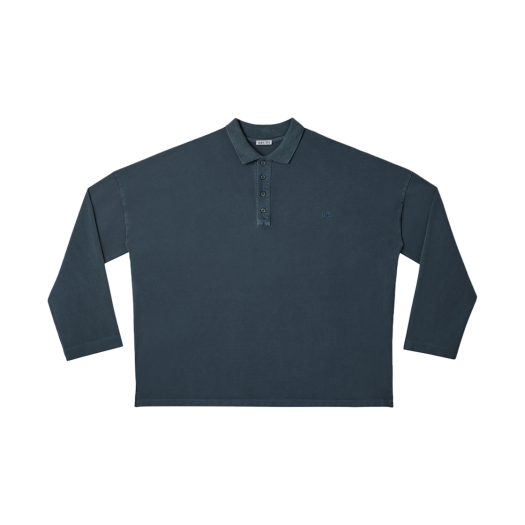 RM25SJTP013BC Recto Oversized Garment Cotton Pique Bluish Charcoal