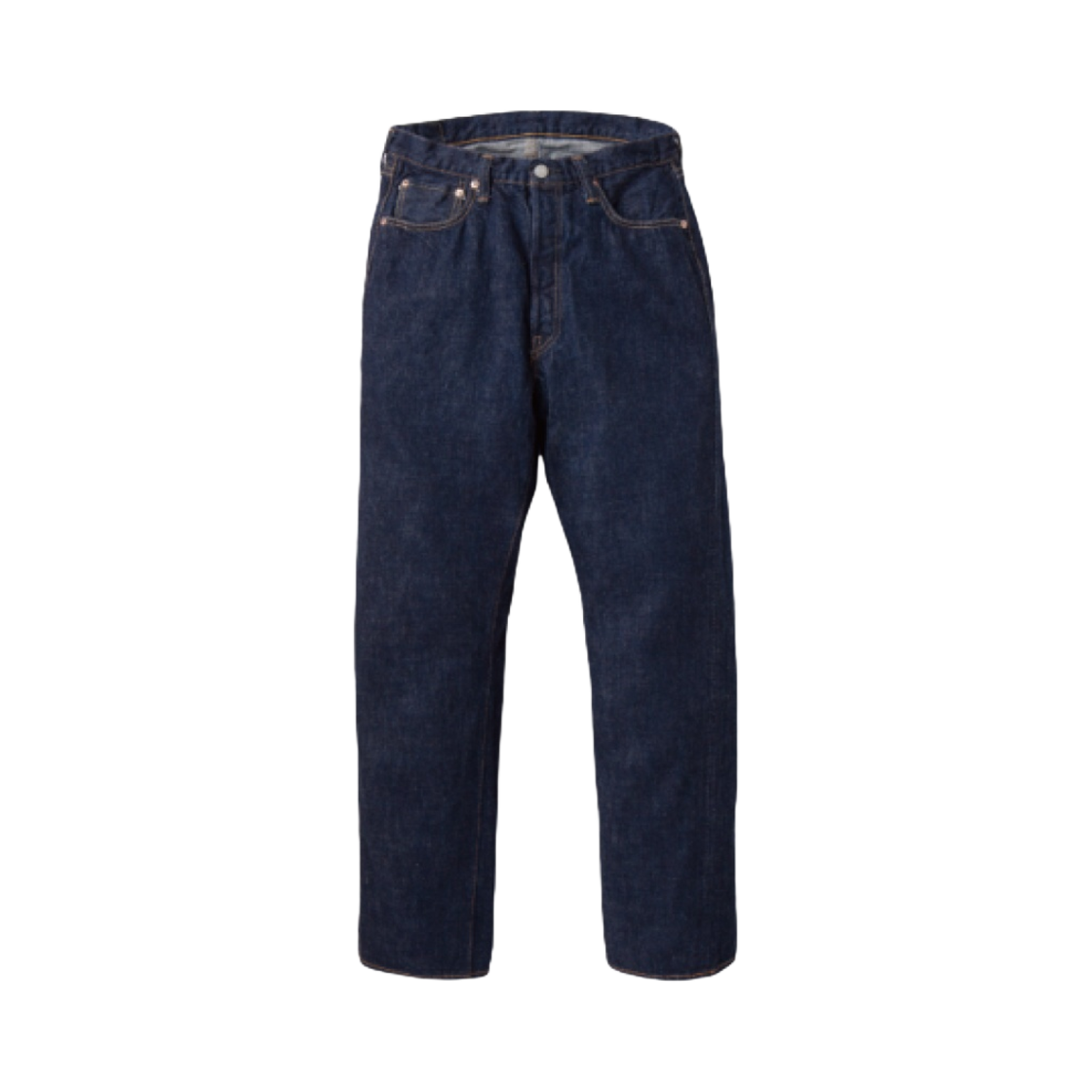 풀카운트 0105W 와이드 데님 원 워시 인디고 블루(Fullcount 0105W Wide Denim One Wash Indigo Blue)