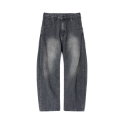 Hatchingroom x How To Train Your Dragon Curve Jeans Dragon Wing Ash Grey