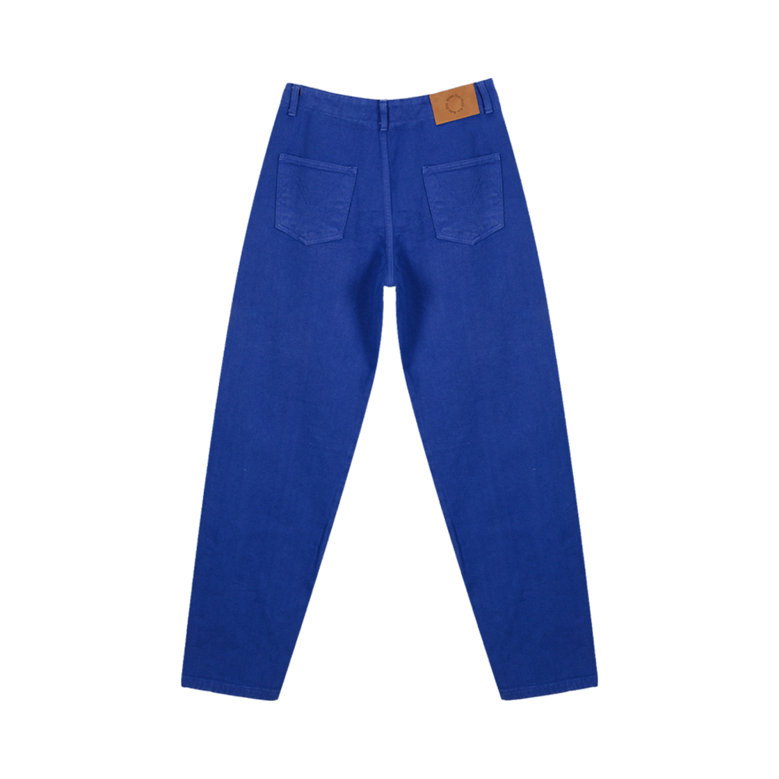 (W) 마뗑킴 컬러 볼륨 데님 팬츠 블루((W) Matin Kim Color Volume Denim Pants Blue) - 2