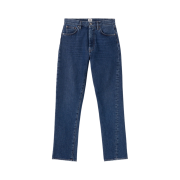 (W) Toteme Twisted Seam Denim Dark Blue