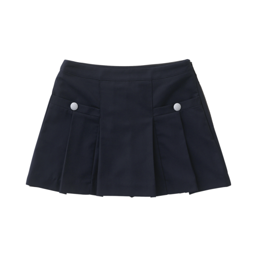COYSEIO DOUBLE WAISTED PLEATS SKIRT ブラック MUSINSA公式 | COYSEIO DOUBLE WAISTED PLEATS SKIRT BLACK