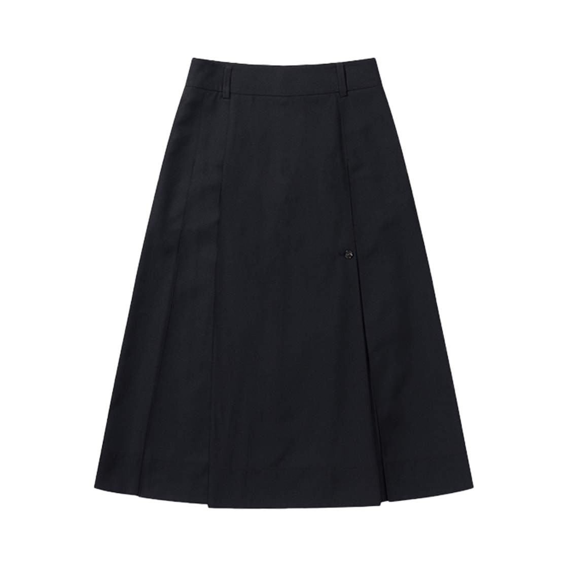 FDB31SKW01DGnew Fielders Pleated Midi Skirt Charcoal