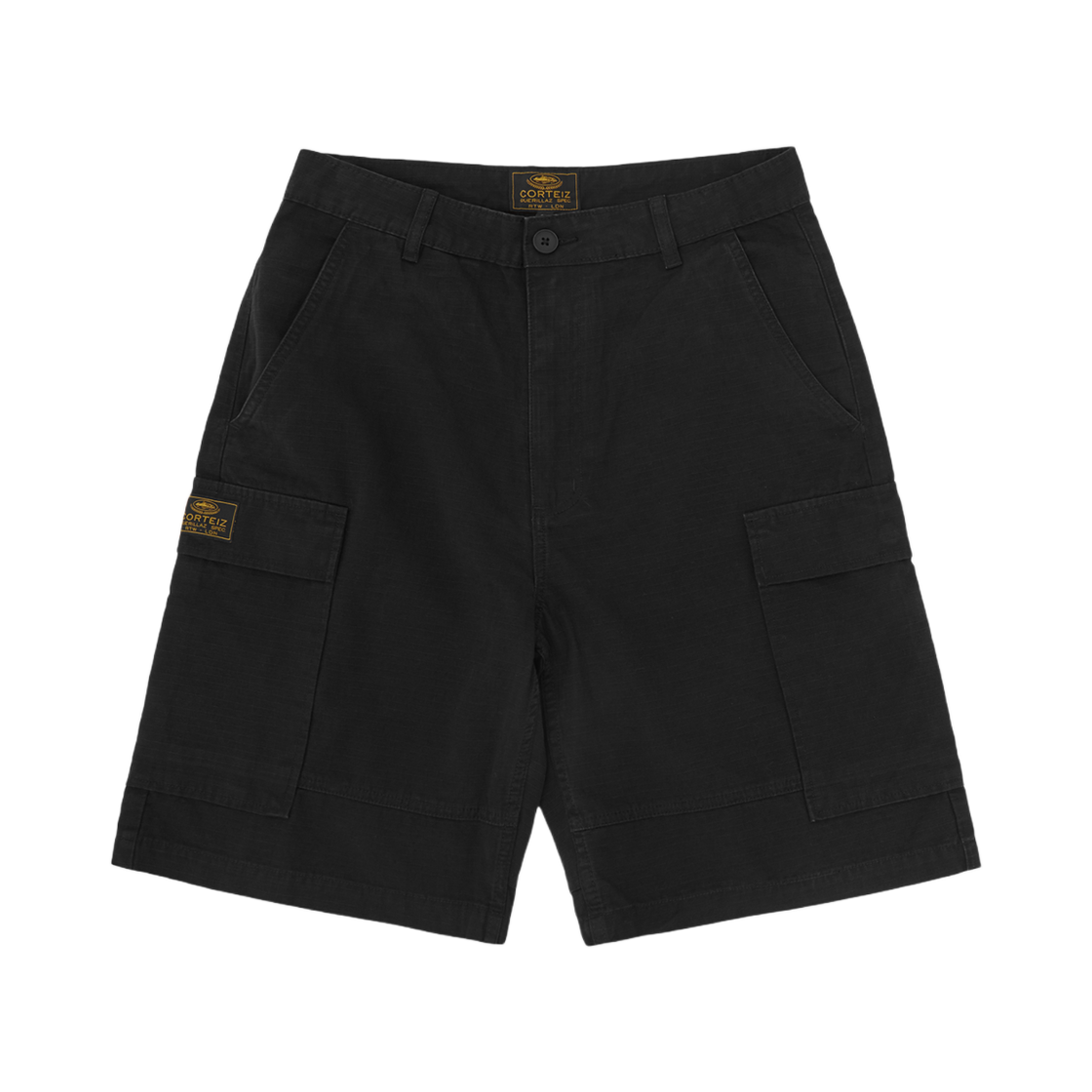 코르테이즈 게릴라즈 카고 쇼츠 블랙(Corteiz Guerillaz Cargo Short Black)