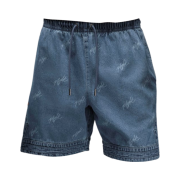 Jordan Air Denim AOP Shorts Blue Grey - Asia