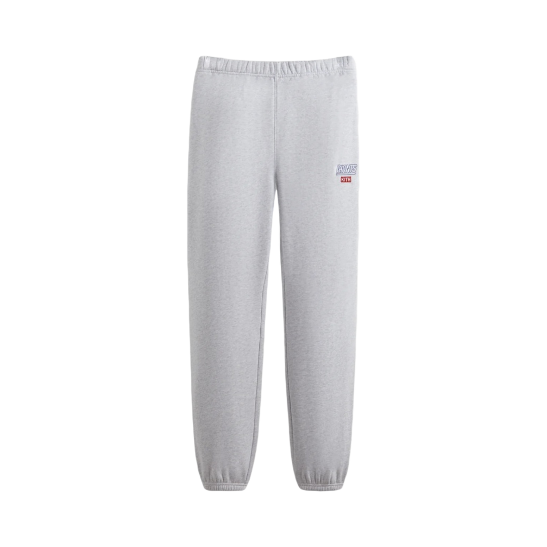 키스 x NFL 자이언츠 넬슨 스웨트팬츠 라이트 헤더 그레이(Kith x NFL Giants Nelson Sweatpants Light Heather Grey) - 1