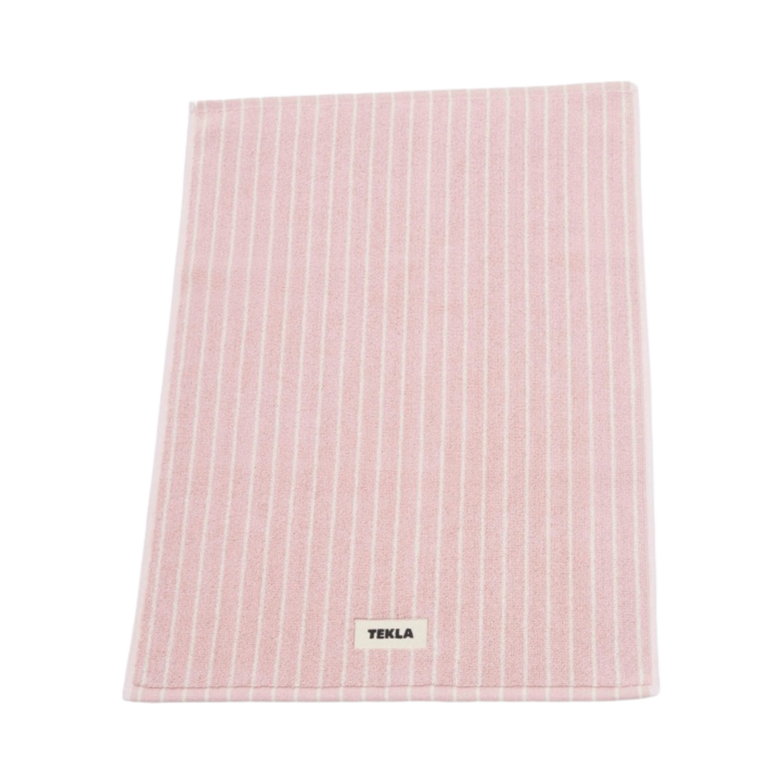 테클라 배스 매트 쉐이디드 핑크 스트라이프(Tekla Bath Mats Shaded Pink Stripes)