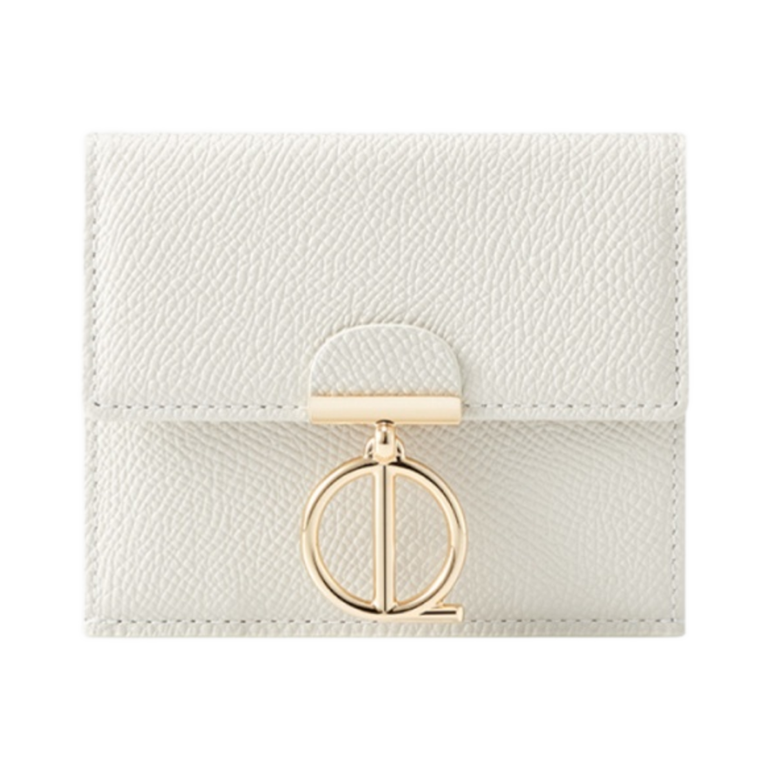 LLSQ1SO01FF4IV0171 Louis Quatorze Monte Trifold Half Wallet Ivory