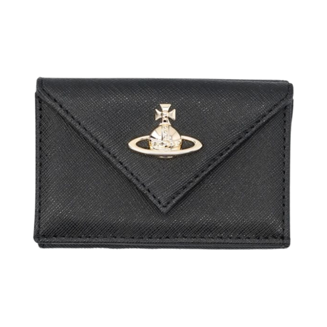 비비안 웨스트우드 엔벨로프 레더 월렛 블랙(Vivienne Westwood Envelope Leather Wallet Black)
