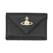 Vivienne Westwood Envelope Leather Wallet Black