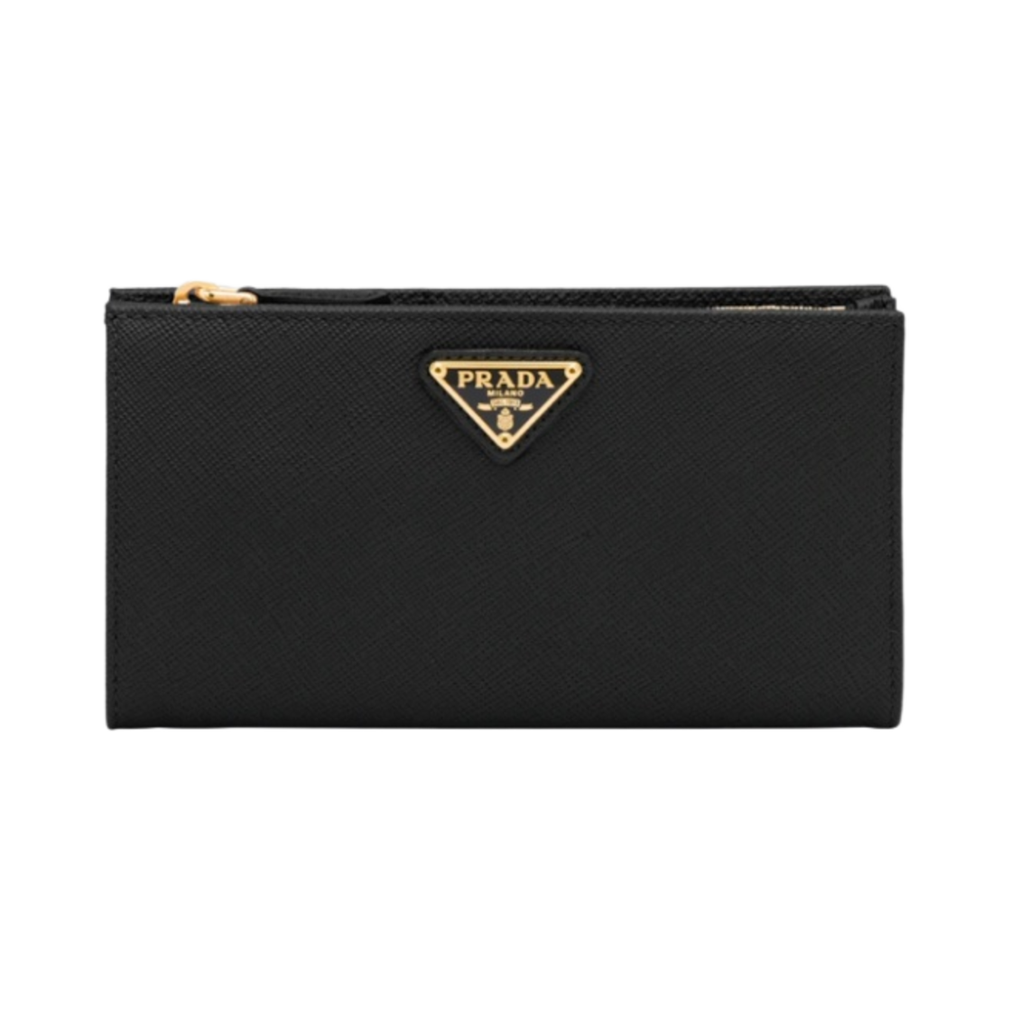 프라다 라지 사피아노 레더 월렛 블랙(Prada Large Saffiano Leather Wallet Black) - 1