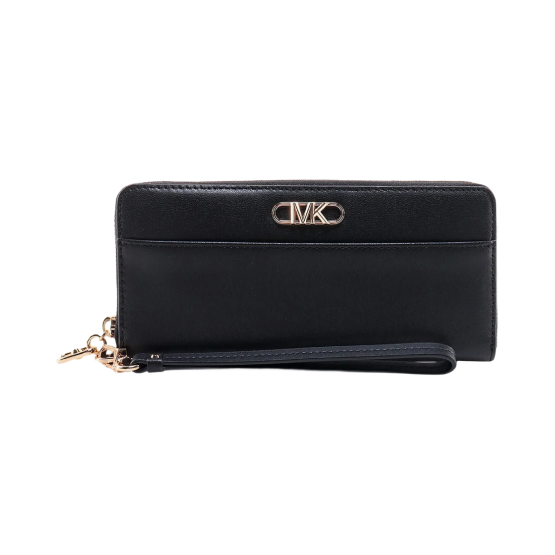 34F2G7PE3L001 Michael Kors Parker Large Leather Continental Wallet Black