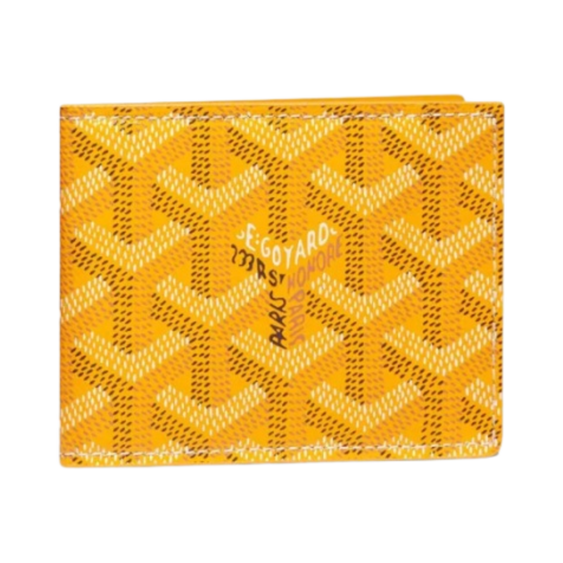 APMINSERT-08 Goyard Insert Victoire Card Holder Yellow