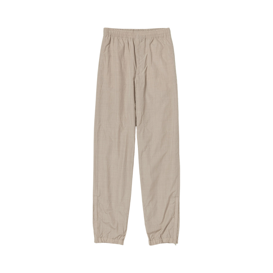 A24SP03WP Auralee High Count Wool Poplin Pants Top Beige