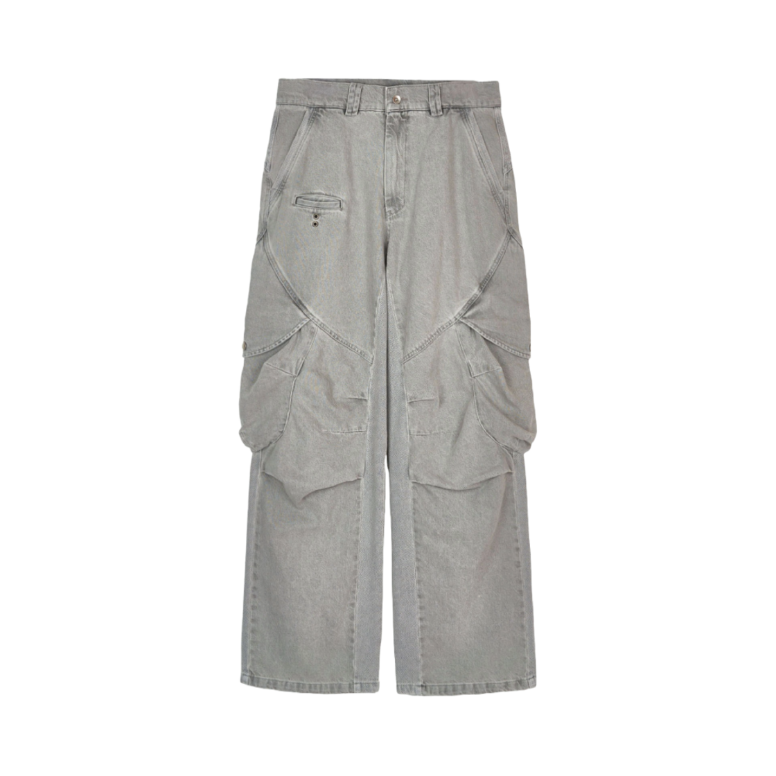 코어:11 워시드 카고 팬츠 스모키 화이트 Ignota Core:11 Washed Cargo Pants Smoky White