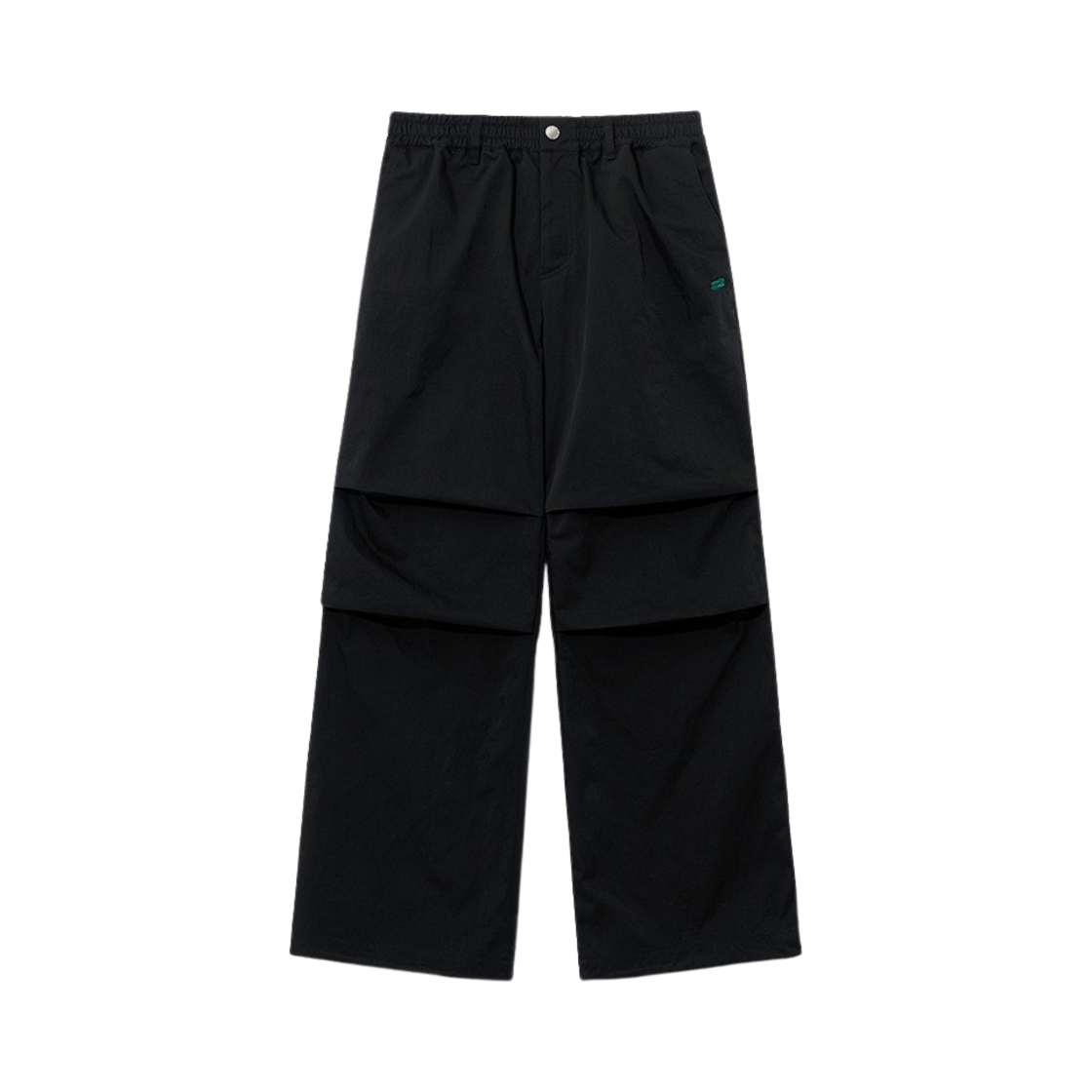 162_TIP THE IDENTITY PROJECT Stripe Parachute Pants Black