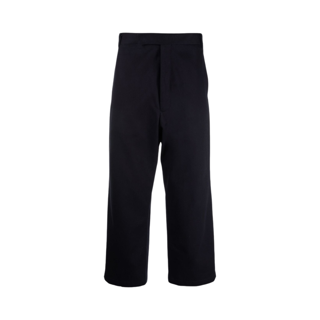 MTU312A-F0055-415 Thom Browne Twill Unconstructed Straight Leg Trouser Navy