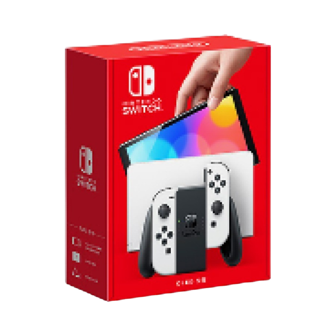 닌텐도 스위치 OLED 마리오카트 8 디럭스 화이트 에디션 (국내 정식 발매 제품)(Nintendo Switch OLED Mariokart 8 Deluxe White Edition (Korean Ver.)) - 1