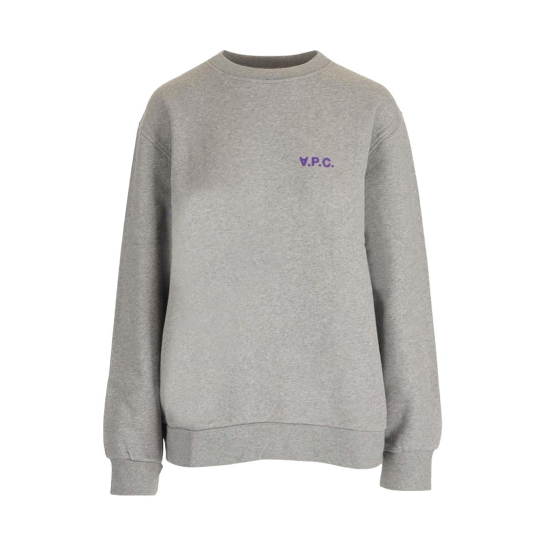 (W) 아페쎄 에비 스웨트셔츠 그레이((W) A.P.C. Evy Sweatshirt Grey) - 1