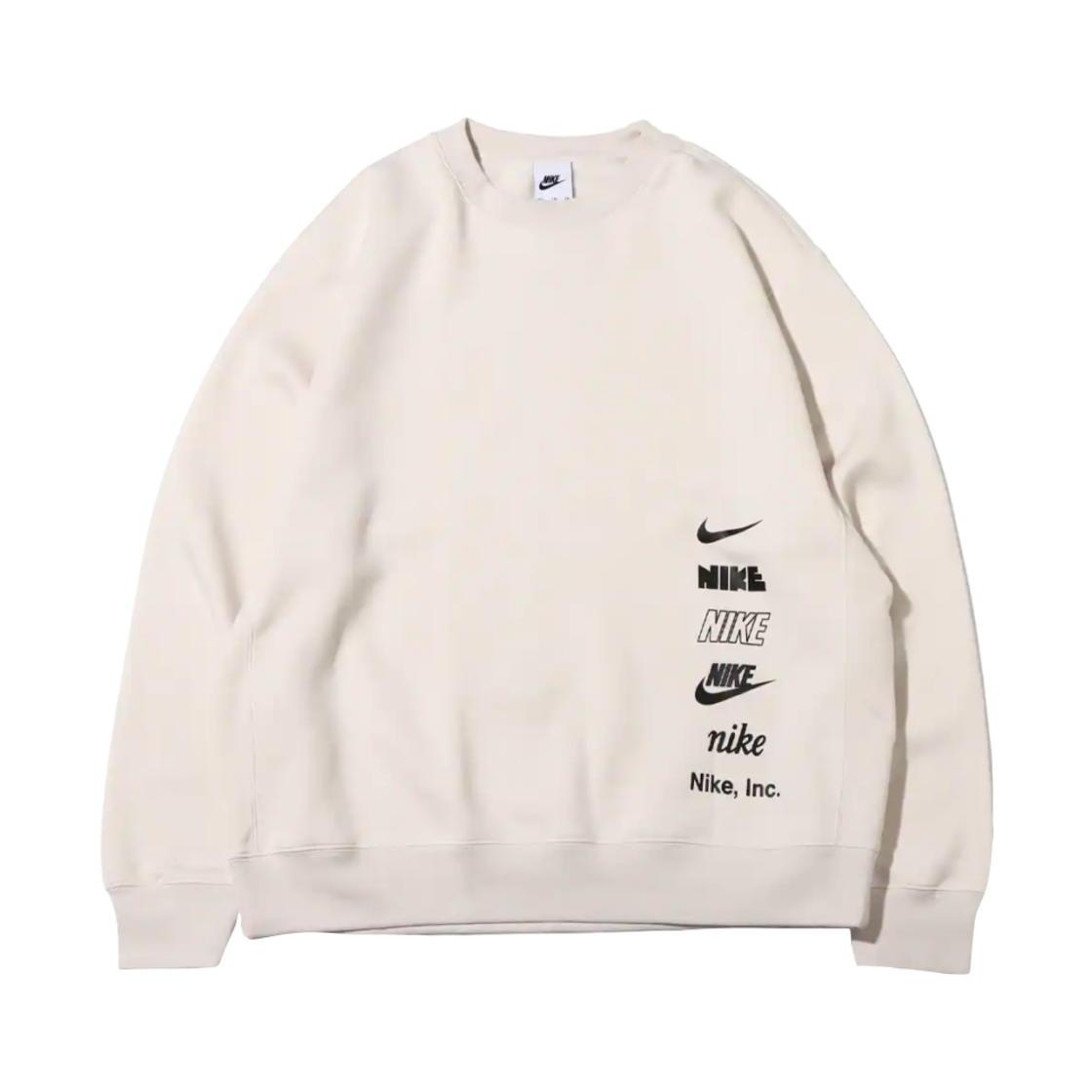 나이키 클럽 플리스+ 브러쉬드 백 크루넥 팬텀 - 아시아(Nike Club Fleece+ Brushed Back Crew Dark Phantom - Asia) - 1