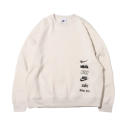 Nike Club Fleece+ Brushed Back Crew Dark Phantom - Asia