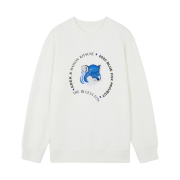 Maison Kitsune x Ader Error Triple Fox Head Sweatshirt Off White