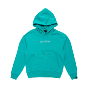 Jordan Wordmark Fleece Hoodie New Emerald - Asia