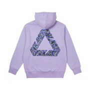 Palace P-3 Snake Applique Hood Lilac - 23SS