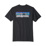 Patagonia P-6 Logo Responsibili-Tee Black