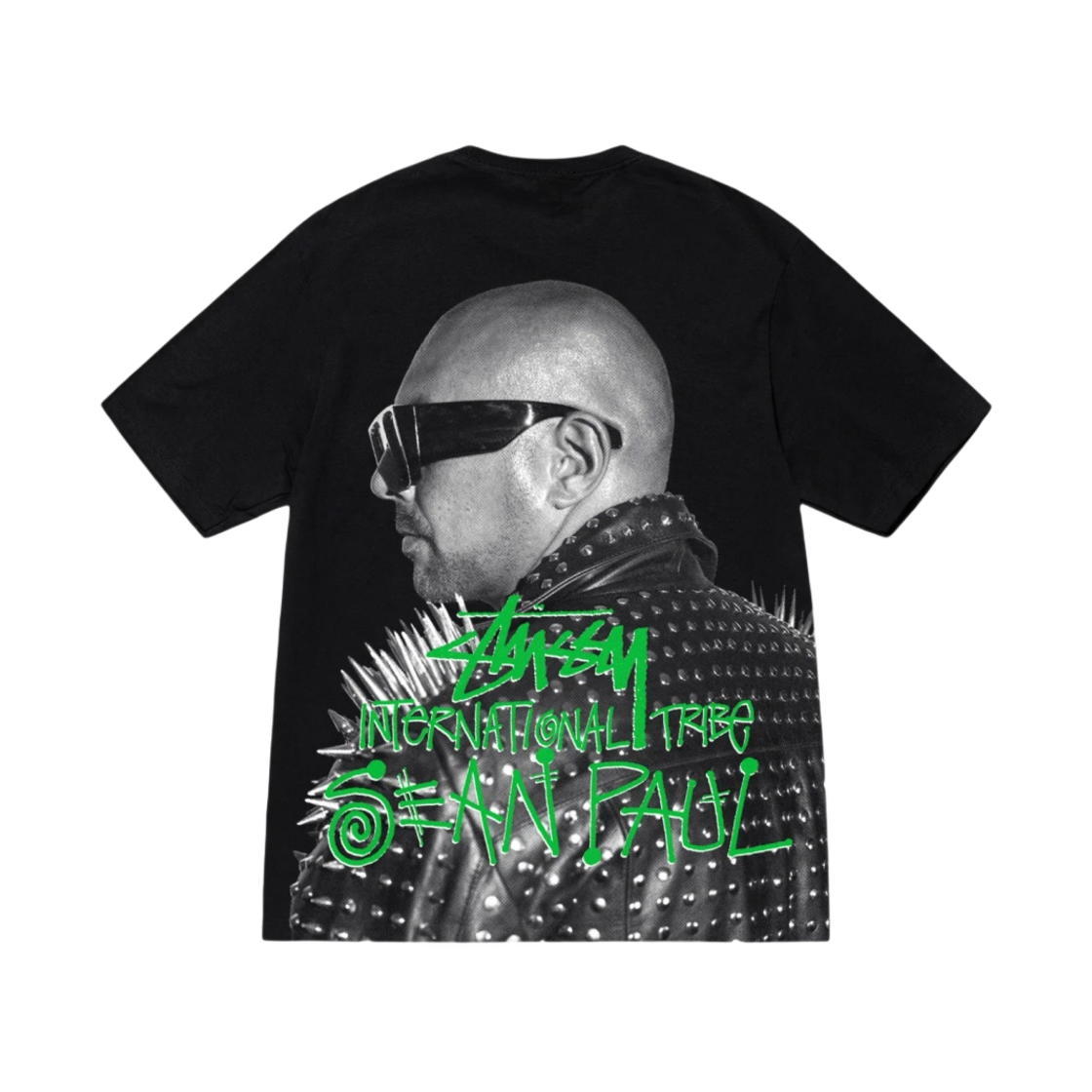스투시 x 션 폴 티셔츠 블랙(Stussy x Sean Paul T-Shirt Black)