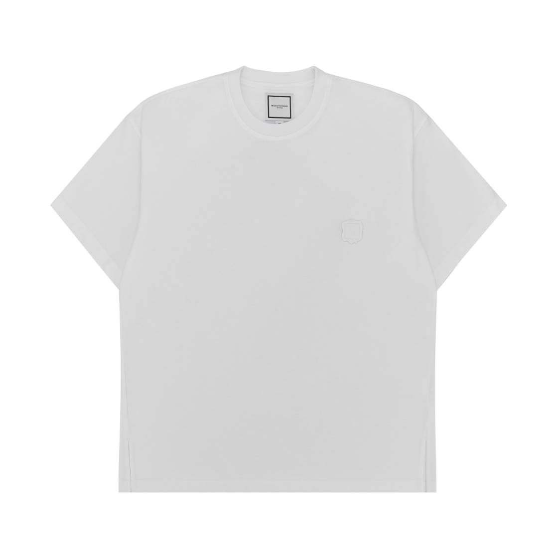 (W) 우영미 블러 그래픽 티셔츠 화이트 - 24SS((W) Wooyoungmi Blur Graphic T-Shirt White - 24SS) - 2