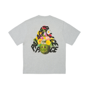 Palace P-3 Punch T-Shirt Grey Marl - 24FW