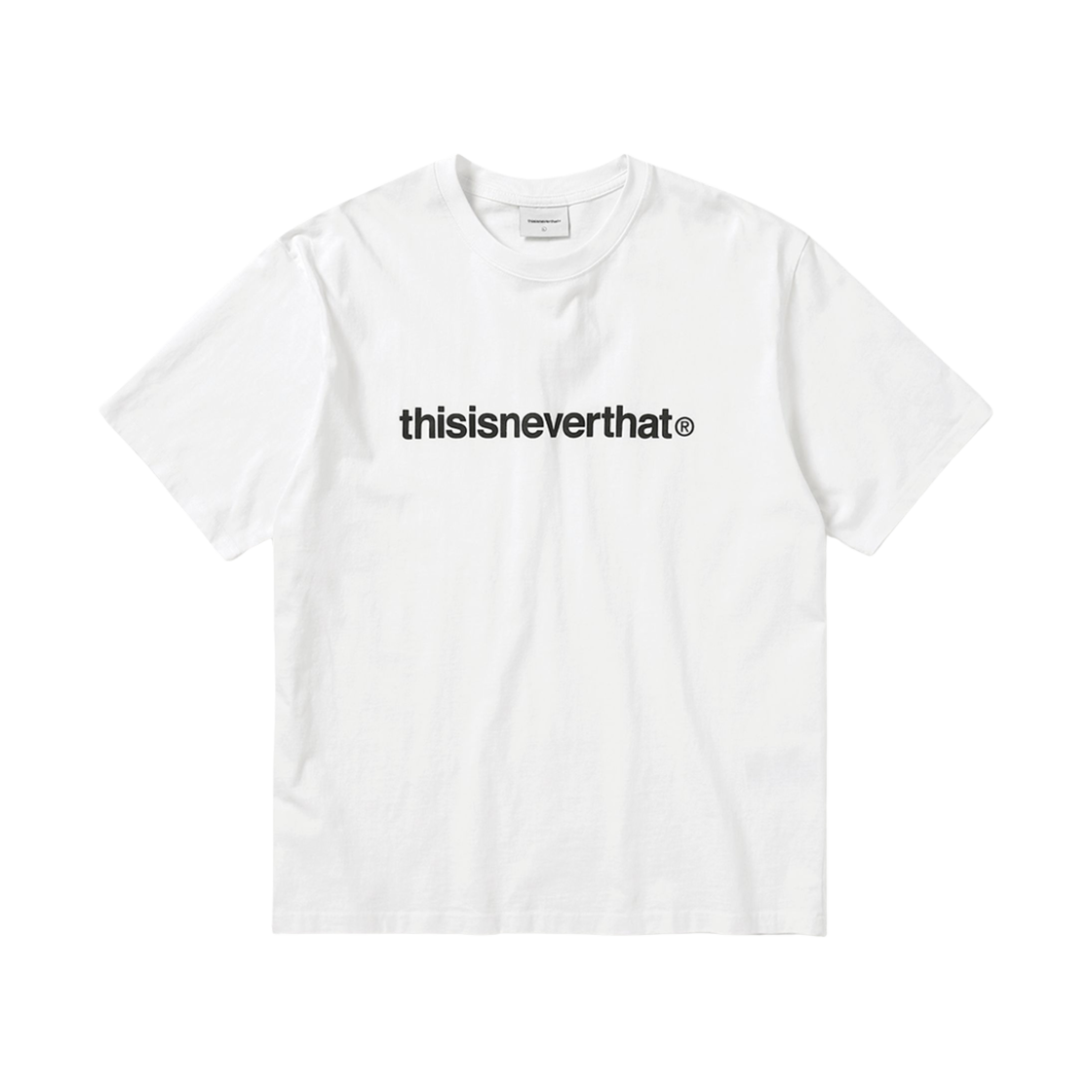 TN240TTSST01WHT/TNCO0TTSST07WHT Thisisneverthat T Logo T-Shirt White
