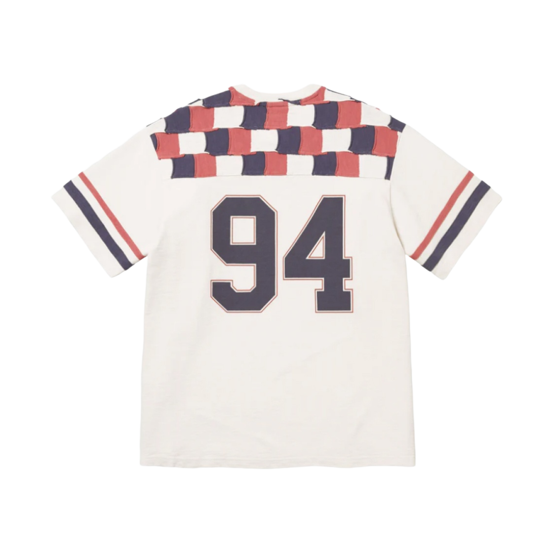 슈프림 패치워크 요크 풋볼 탑 스톤 - 24FW(Supreme Patchwork Yoke Football Top Stone - 24FW) - 2