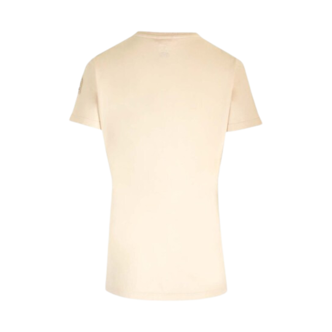 (W) 파라점퍼스 로고 패치 티셔츠 크림 - 24SS((W) Parajumpers Logo Patch T-Shirt Cream - 24SS) - 2