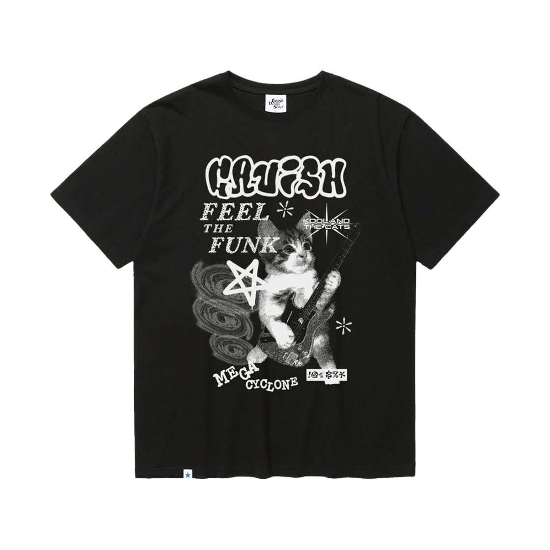 카비시 메가 싸이클론 숏슬리브 티셔츠 블랙(CAVISH Mega Cyclone SS Tee Black)
