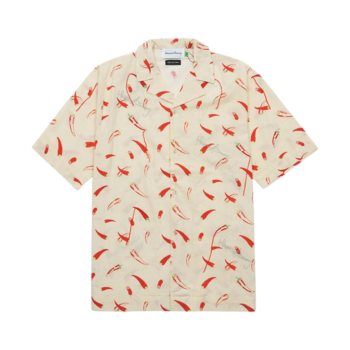 - House of Sunny Signature Chilli Shirt Warm Neutral