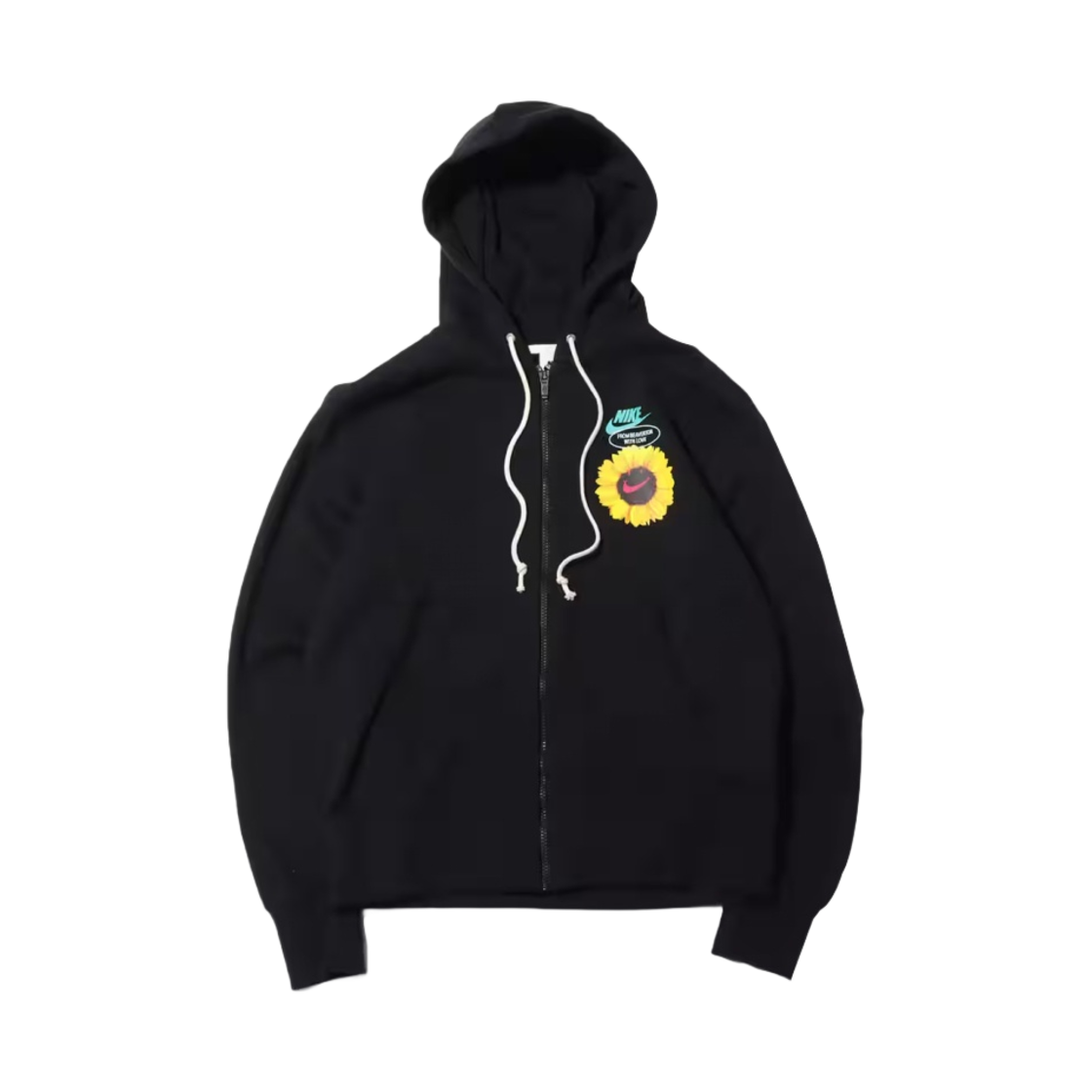 DM4986-010 Nike NSW Club French Terry Zip Hoodie Black - Asia