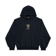 Balenciaga x Automobili Lamborghini Hoodie Medium Fit Black Faded