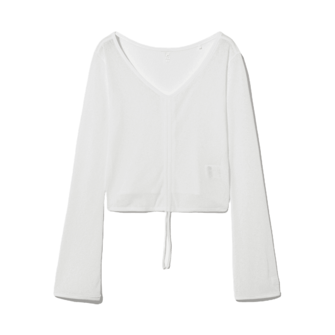 1100FS2RLH2453FOWH [6% 적립] FILA Mesh Shirring Cover-up Off White - 대표 이미지 #1